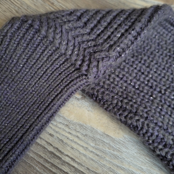 Simply Vera Vera Wang turtle neck sweater Women's Size Small gray - Picture 7 of 9